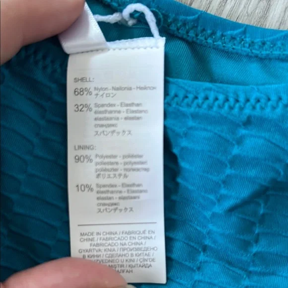 NWT Cupshe Blue Stylish O-Rings Bikini Set - Picture 4 of 5